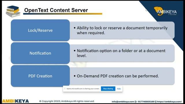 SAP xECM (Extended Enterprise Content Management) Overview || OpenText || Ambikeya смотреть онлайн