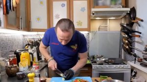 Как сделать самое Жесткое мясо мягким. Говядина с перцами в сковороде  Огузок