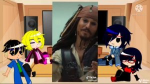 реакция боруто на прошлую жизнь наруто (капитан Джек Воробей)