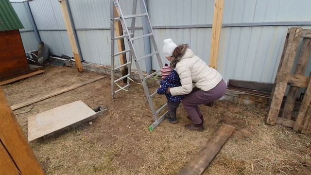 Как сделать навес/загон для кур своими руками. смотреть онлайн