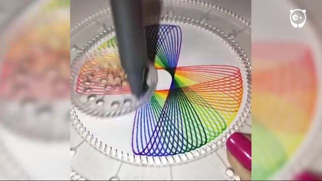 Spirograph Rainbow смотреть онлайн