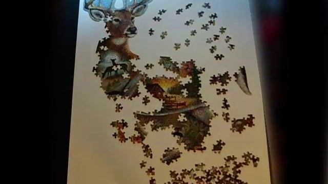 Fan Puzzli: puzzle Bits and Pieces "In All His Glory" 750 time lapse смотреть онлайн