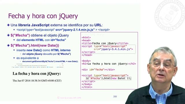 Librería jQuery y CDN Web смотреть онлайн