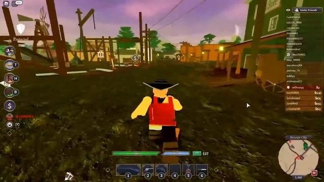 СТАВИМ РАСТЯЖКИ В The Wild West с ЛИОНОМ ИЗ БРАВЛ СТАРС|ROBLOX|The Wild West смотреть онлайн