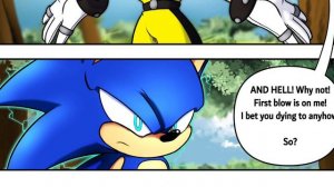 Sonic vs Surge comic dub collaboration