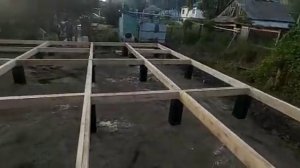 Обвязка  из пакета досок для каркасного дома
