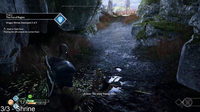 God of War The Fire of Reginn Walkthrough - Free Reginn The Dragon смотреть онлайн