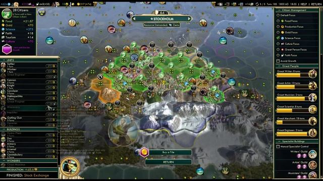 Civilization V: Swedish Space Race #23 - Blue and Yellow Culture смотреть онлайн