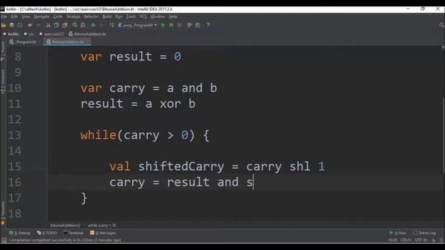 bitwise addition in kotlin смотреть онлайн