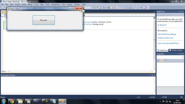 How to play music within a VB.net application смотреть онлайн