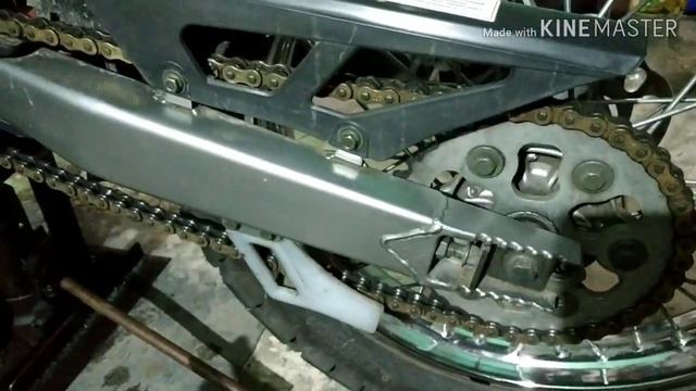 Натяжка цепи на Kovi FCS 250 смотреть онлайн