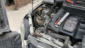 Замена воздушного фильтра Subaru
