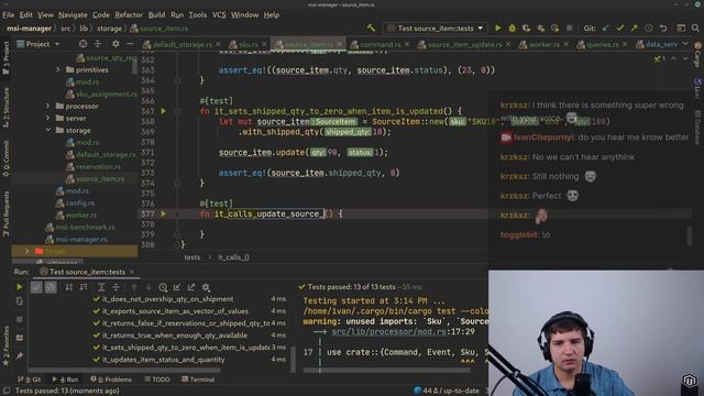 Optimizing/Re-organizing Magento multi-stock microservice written in Rust смотреть онлайн