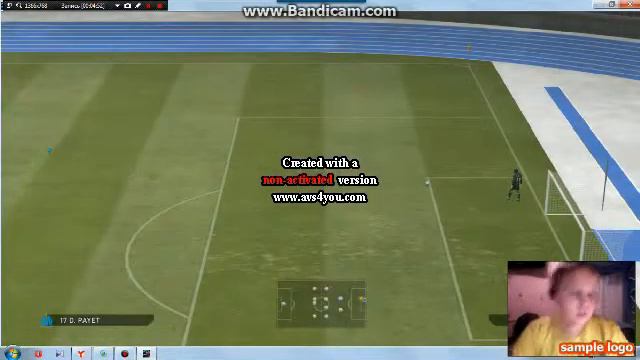 играем в PES 2015 с веб-камерой смотреть онлайн