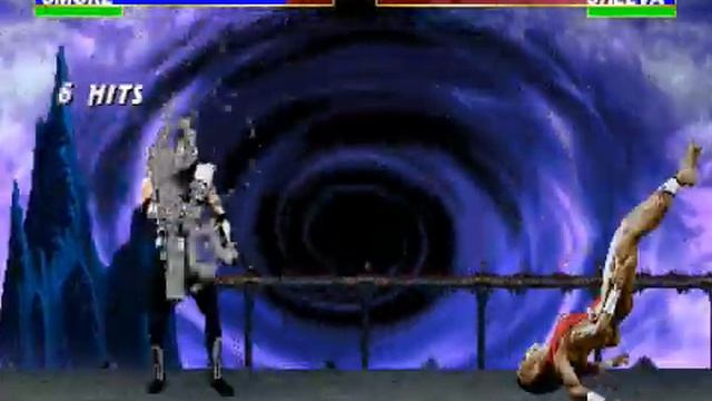 Ultimate Mortal Kombat 3 - Human Smoke playthrough смотреть онлайн
