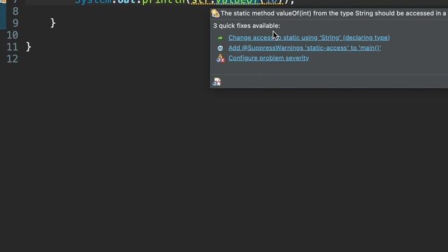 String basic concept valueOf(int) method #java смотреть онлайн