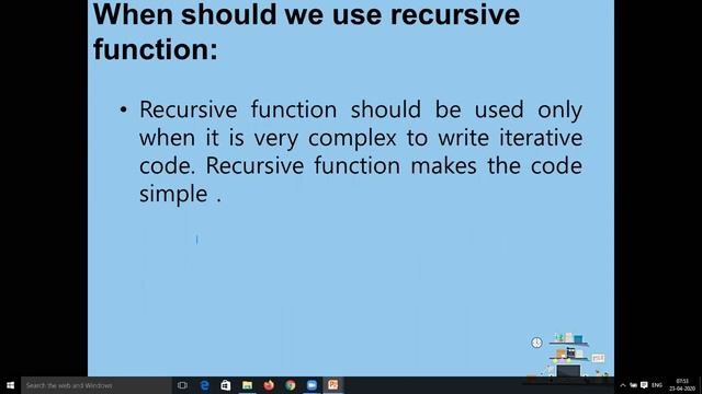 RECURSIVE FUNCTION AND MODULES IN PYTHON смотреть онлайн