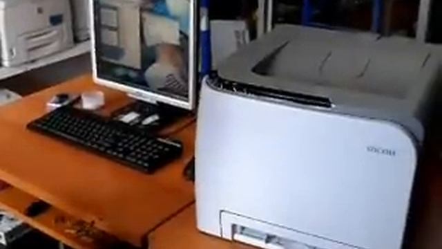 ตลับพร้อมใช้ Ricoh SP C220/222 смотреть онлайн