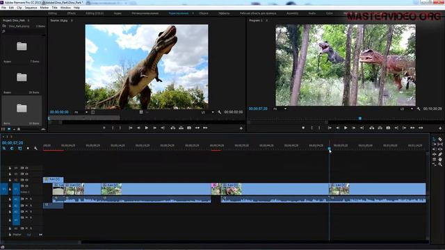 Урок 14. Анимация в adobe premiere Часть 2 смотреть онлайн