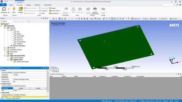 Linking Thermal Results as Input to a Thermal-Stress Simulation in Ansys Workbench — Lesson 6 смотреть онлайн
