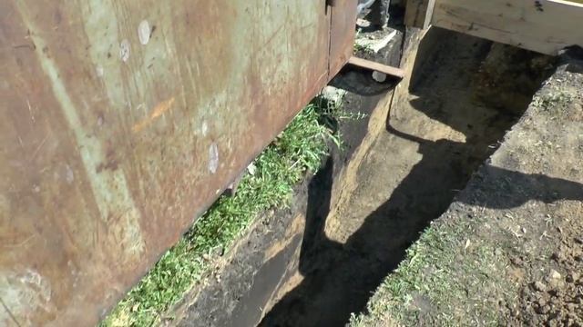 Ленточный фундамент под гараж из кирпича в одного за две недели. смотреть онлайн