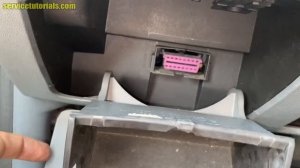 Skoda Fabia Mk1 1999-2007 OBD2 Port Connector Location (for car diagnostic)