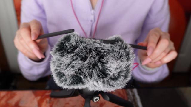 Tascam ASMR for relaxation - lightly scratching fuzzy mic cover - hand movements - ft. utensils смотреть онлайн