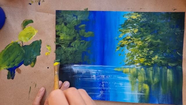 ОЗЕРО |Ещё немного лета? Как нарисовать просто смотреть онлайн