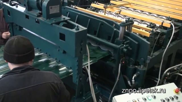 Оборудование для производства металлочерепицы Монтерей (2) смотреть онлайн