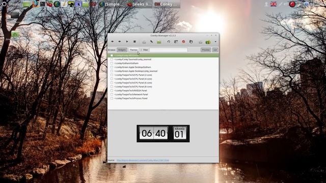 Linux Mint Урок 05 Установка и настройка Conky смотреть онлайн