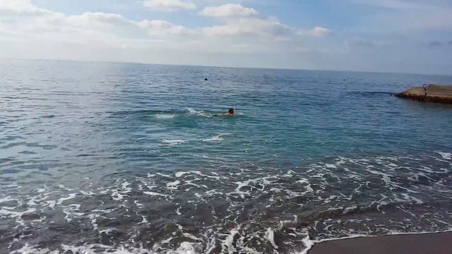 Крым Мрия Понизовка Оползневое Ноябрь Чёрном море смотреть онлайн