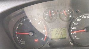 Загорелась лампочка давления масла! Форд транзит 2.4, общий пробег за 400.000 км