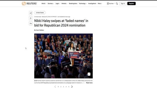 Nikki Haley Enters 2024 Race What Can We Expect смотреть онлайн