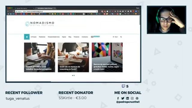 nousai webagency front-end development with React! Share this stream buddy and join to me! :D смотреть онлайн