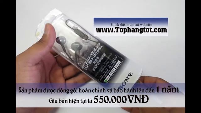Tai nghe bass cực mạnh Sony Ex250AP. LH ZALO VIBER SMS 0934 750 676 смотреть онлайн