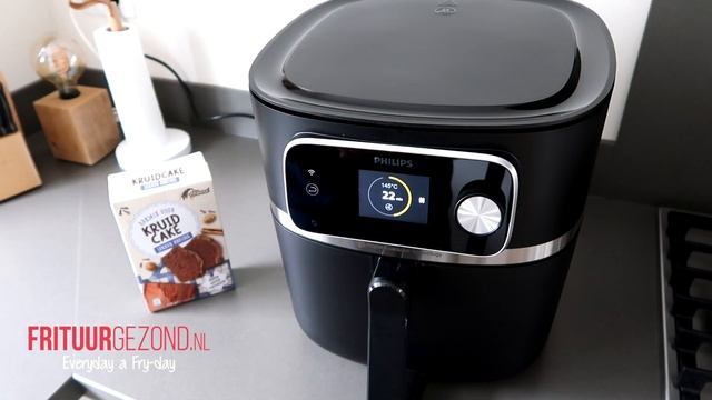 Airfryer Kruidcake Bakken Met Philips Airfryer XXL HD9880/90