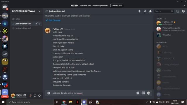 how to get about me feature discord смотреть онлайн