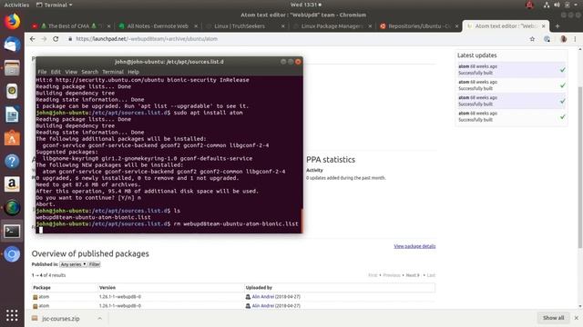 Linux Package Managers: Installing, updating, removing software смотреть онлайн