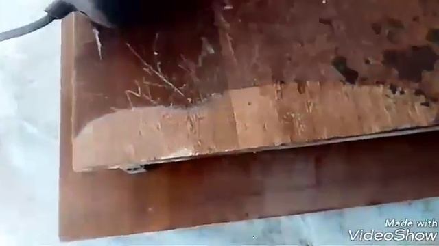 Реставрация стола, снятие старого лака смотреть онлайн