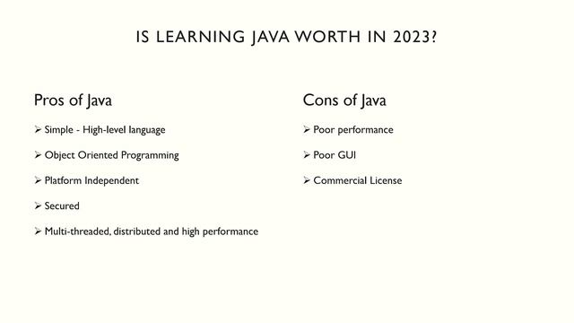Is learning Java worth in 2023? смотреть онлайн