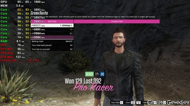 GTA V | GTX 1650 + Ryzen 3 3100 | 1080p - Very High Settings смотреть онлайн