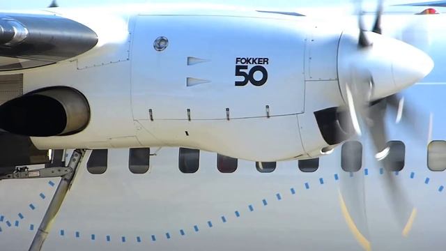 Fokker 50 Minoan Air at Valencia Airport [HD] смотреть онлайн