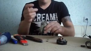 Ремонт втягивающее реле стартера ваз 2110 ( старое видео )