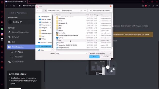 Status personalizado Discord (Custom RPC) смотреть онлайн
