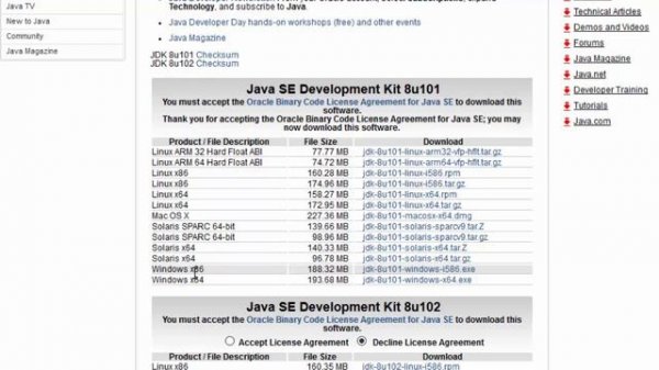 Java 8 JDK Installation