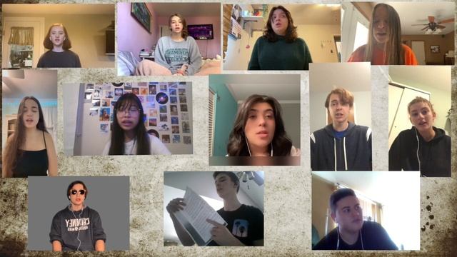 HHS Virtual Select Choir Sings Break Forth O Beauteous Heavenly Light смотреть онлайн