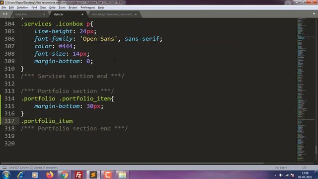 How To Make a Website Using HTML CSS and Bootstrap Step By Step Website Tutorial - Part 6 смотреть онлайн