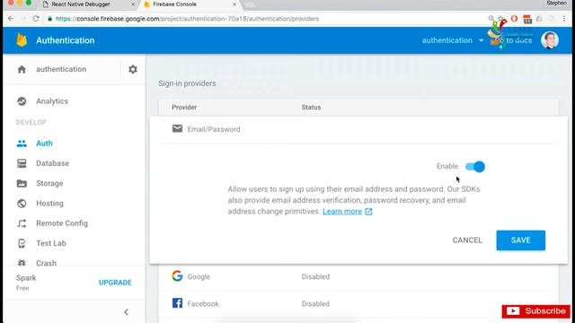 LEGACY Authentication with Firebase What is Firebase Part 201 смотреть онлайн
