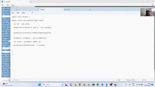 Java SE: Calling one method inside another method example смотреть онлайн