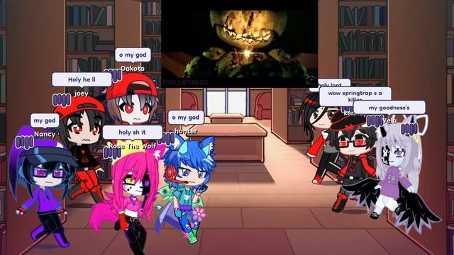 Gacha life reacts to left behind (springtrap) смотреть онлайн